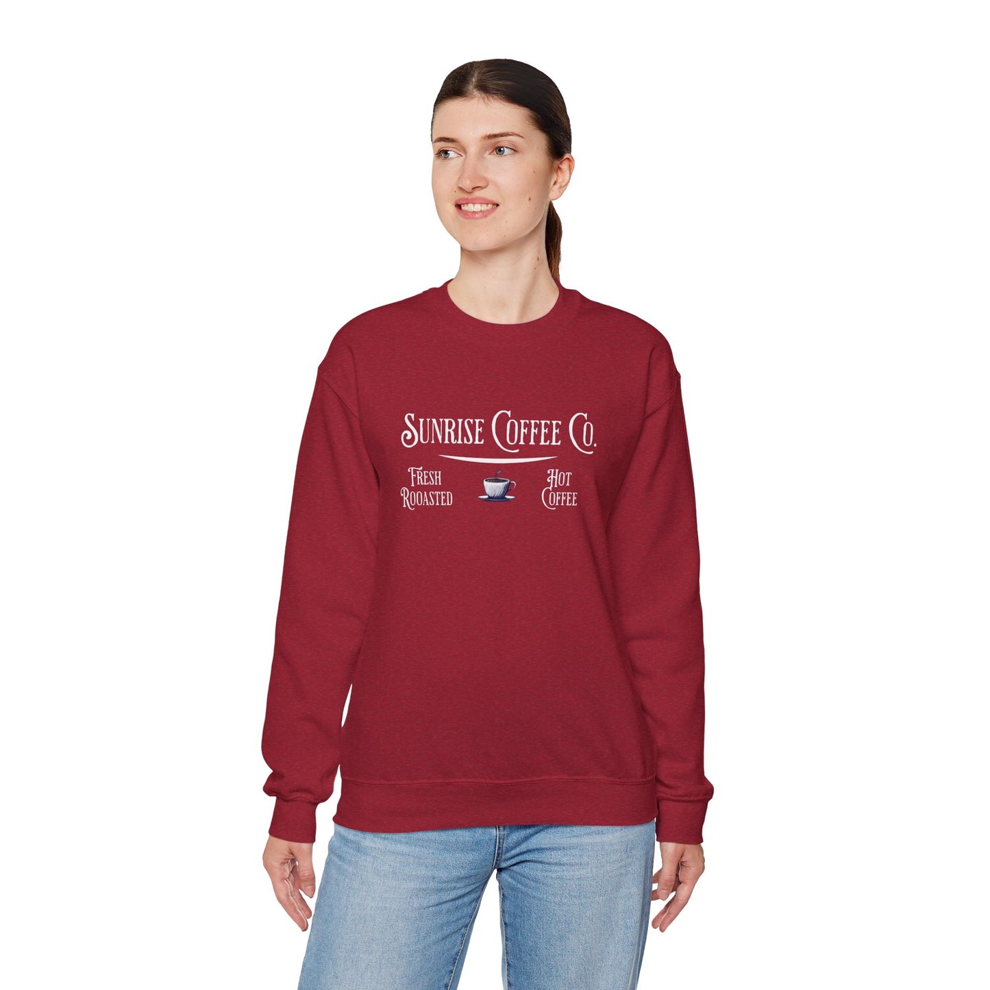 Sunrise Coffee Co. Unisex Heavy Blend™ Crewneck Sweatshirt