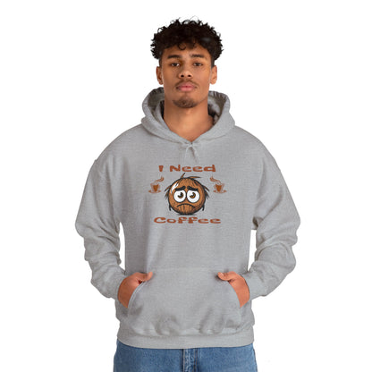 I need Coffee Unisex Heavy Blend™ Hooded Sweatshirt