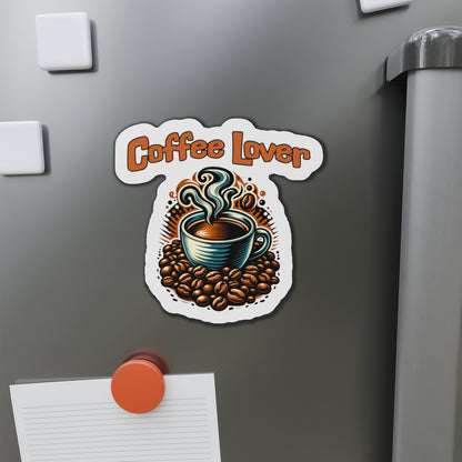 Coffee Lover Die-Cut Magnet - Perfect Gift for Coffee Enthusiasts - Java Good Coffee