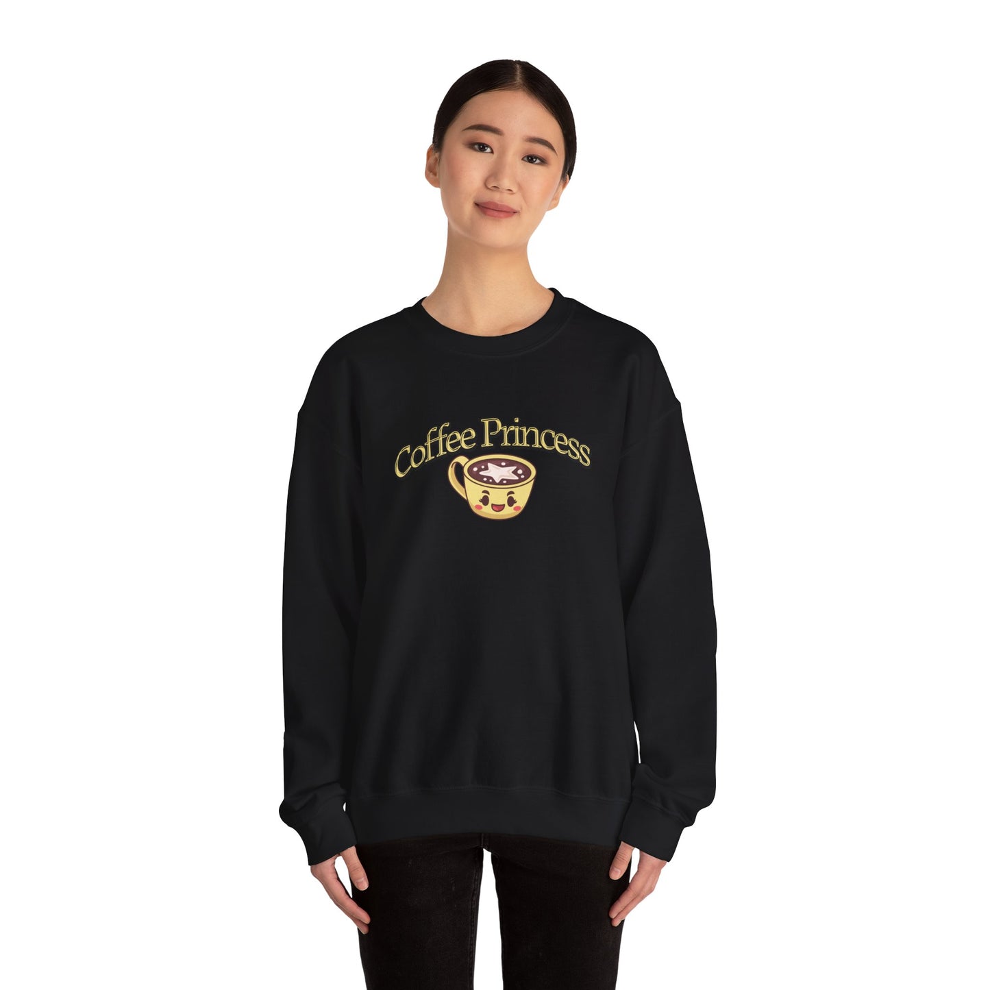 Coffee Princess Unisex Heavy Blend™ Crewneck Sweatshirt