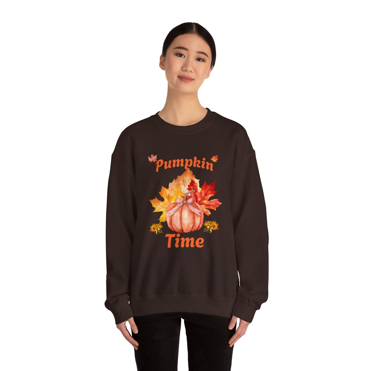 Pumpkin Time Unisex Heavy Blend™ Crewneck Sweatshirt