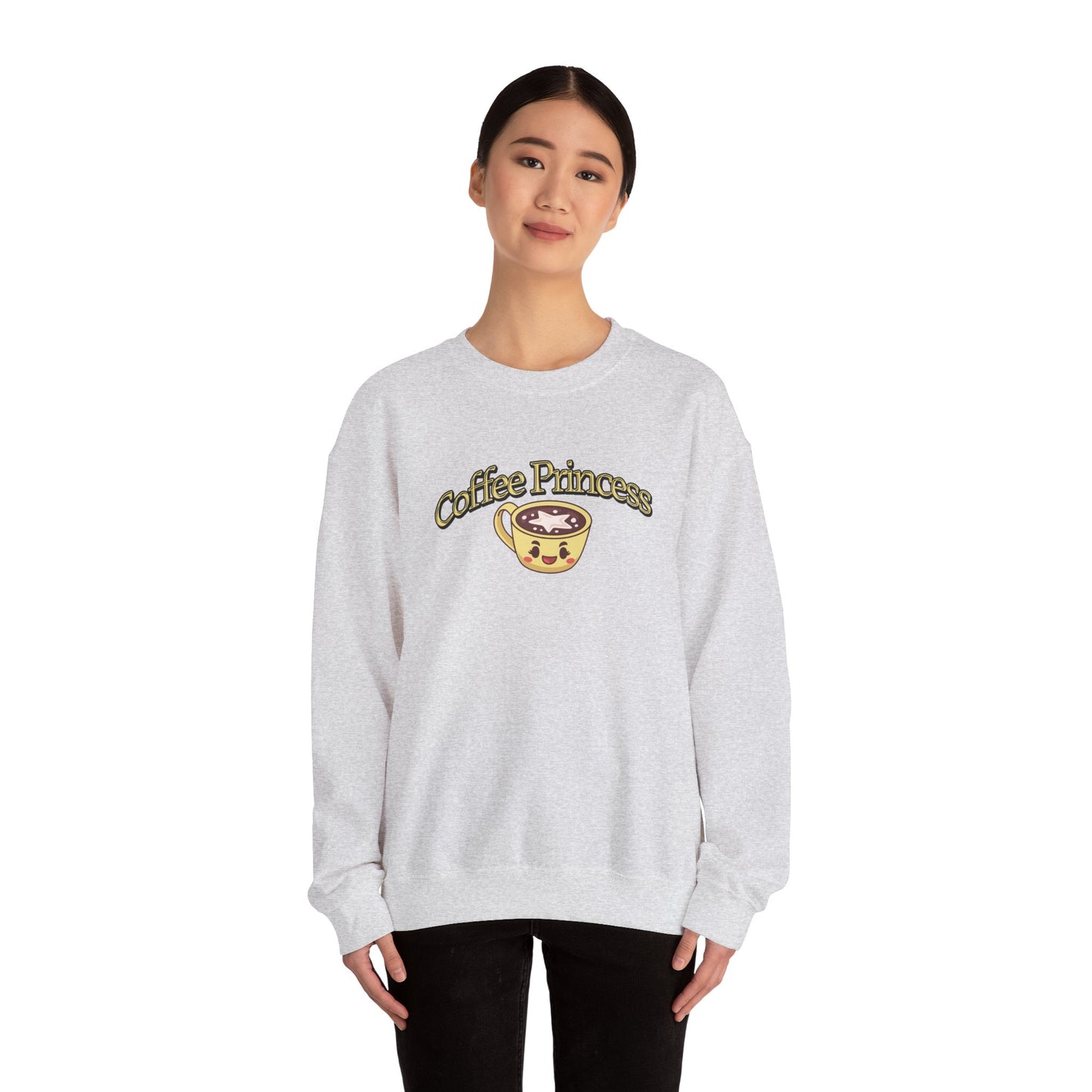 Coffee Princess Unisex Heavy Blend™ Crewneck Sweatshirt