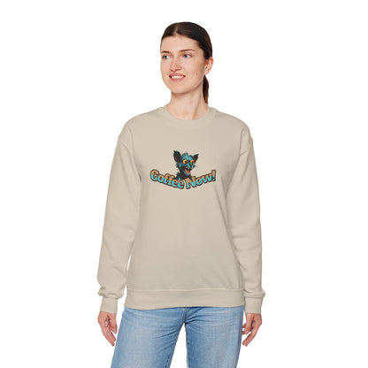 Coffee Now! Unisex Heavy Blend™ Crewneck Sweatshirt