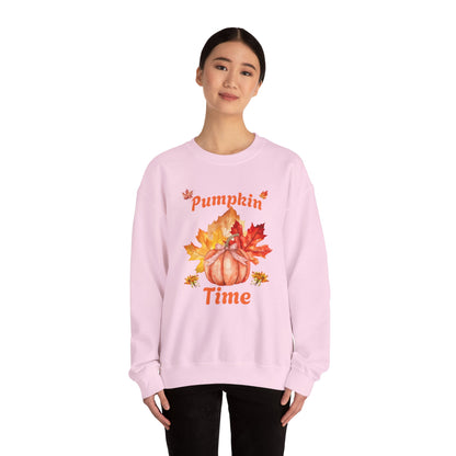 Pumpkin Time Unisex Heavy Blend™ Crewneck Sweatshirt