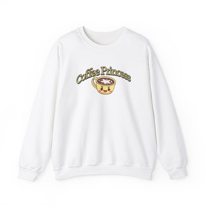 Coffee Princess Unisex Heavy Blend™ Crewneck Sweatshirt at Java Good Coffee