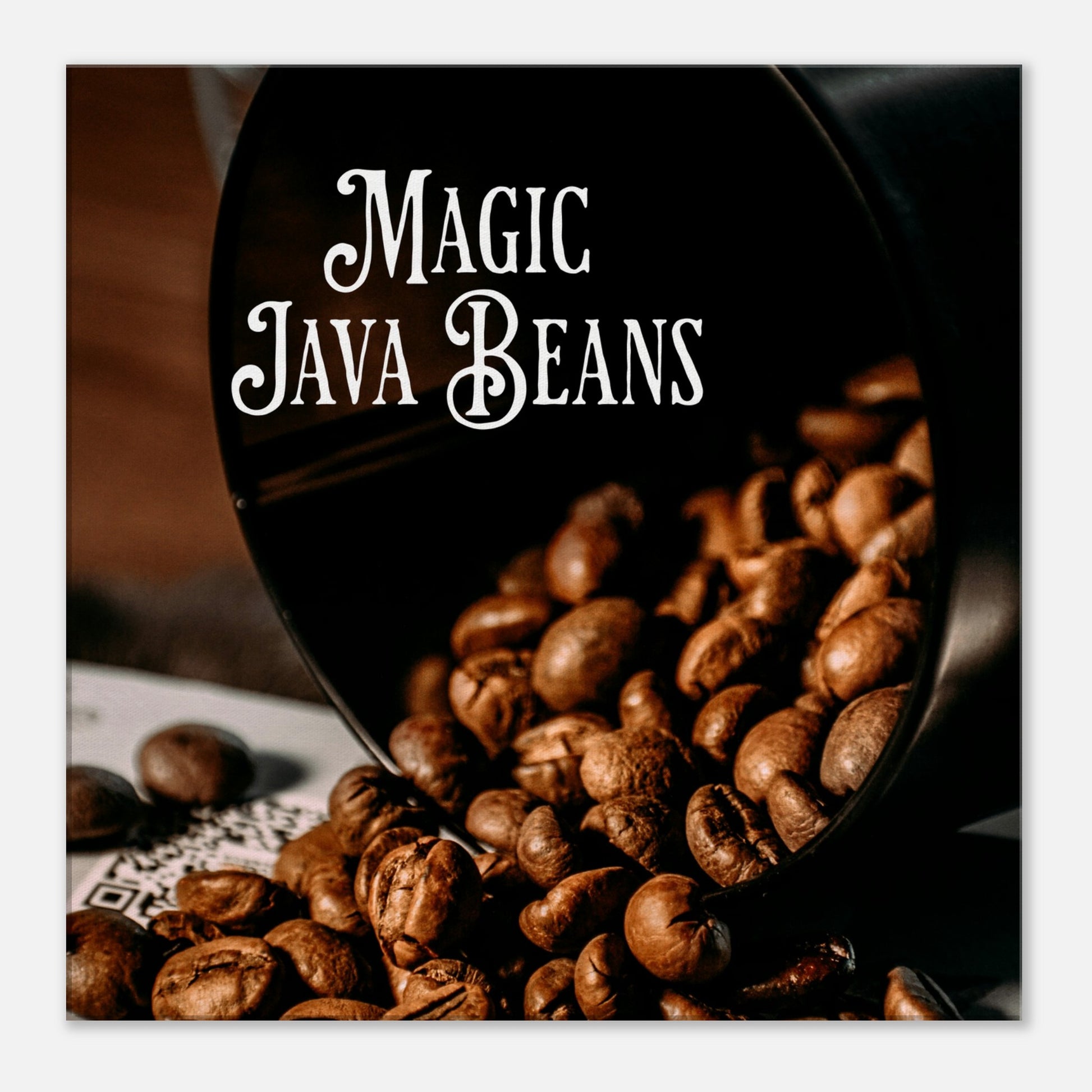 Magic Java Beans Canvas Wall Print at Java Good Coffee