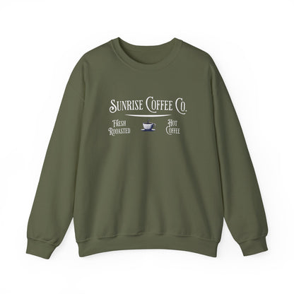 Sunrise Coffee Co. Unisex Heavy Blend™ Crewneck Sweatshirt by Java Good Coffee