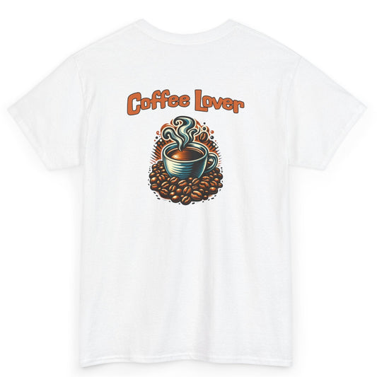 Coffee Lover Unisex Heavy Cotton Tee - Perfect Gift for Coffee Enthusiasts by Java Good Coffee