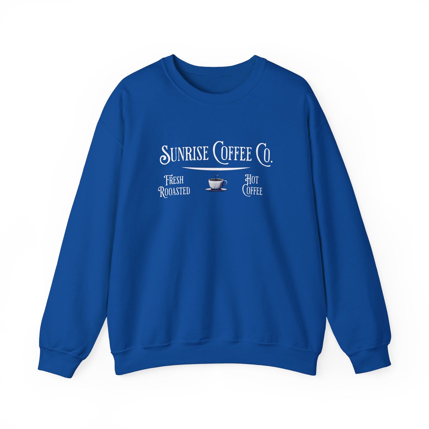 Sunrise Coffee Co. Unisex Heavy Blend™ Crewneck Sweatshirt - Java Good Coffee