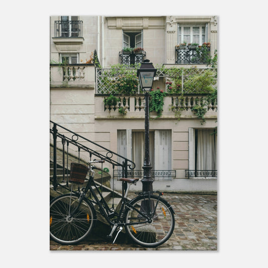 Paris Bicycle Canvas Wall Print at Java Good Coffee