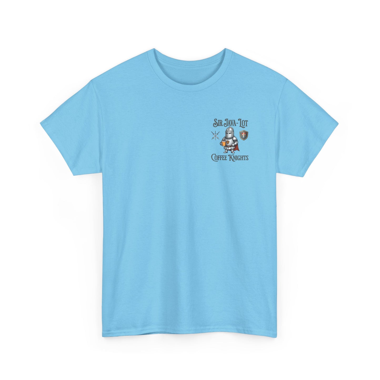Sir Java-Lot Coffee Knights Unisex Heavy Cotton Tee