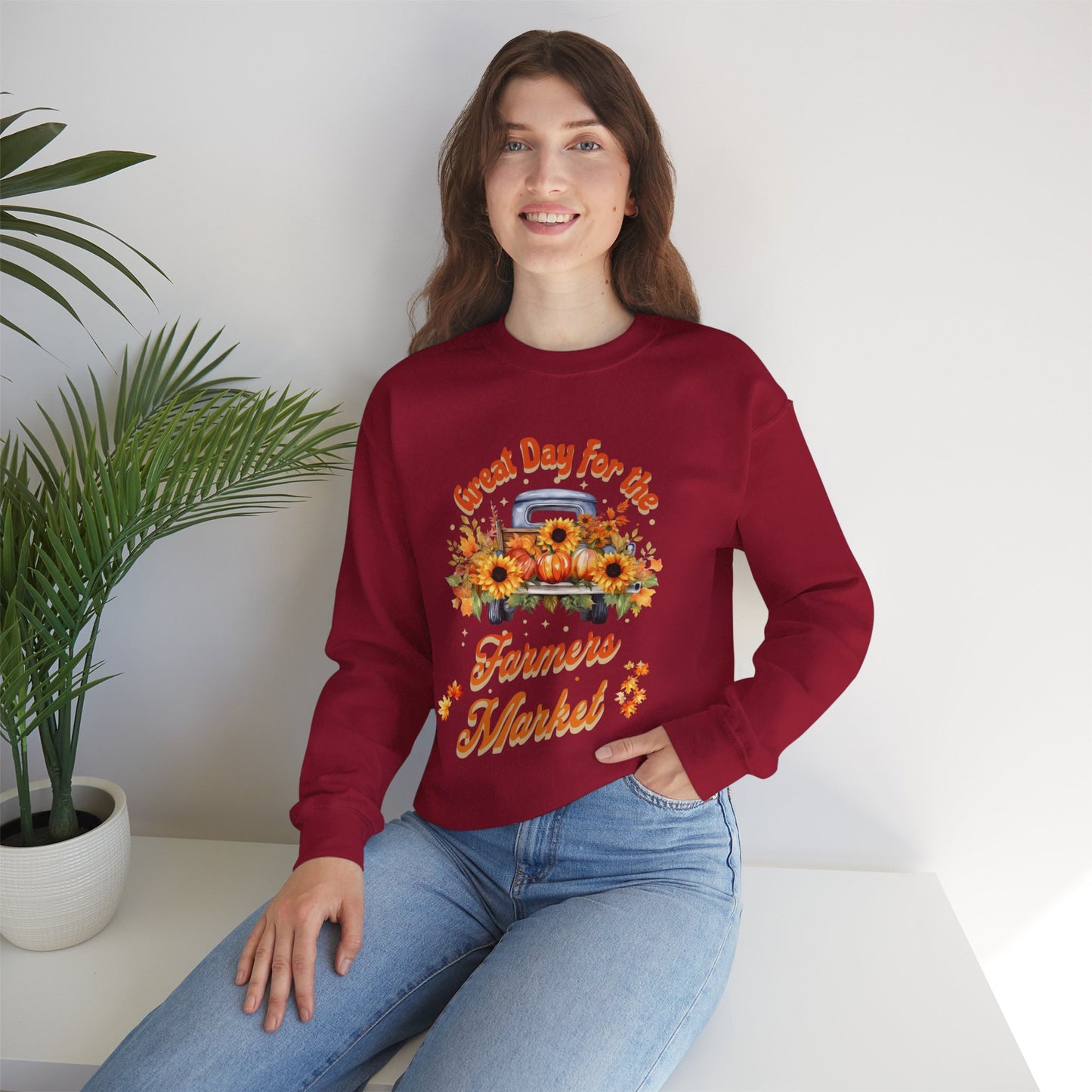 Farmers Market Unisex Heavy Blend™ Crewneck Sweatshirt