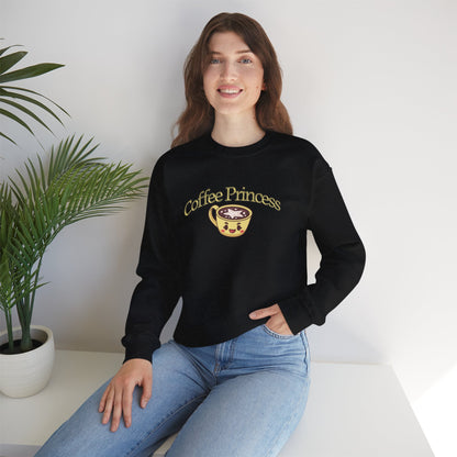 Coffee Princess Unisex Heavy Blend™ Crewneck Sweatshirt