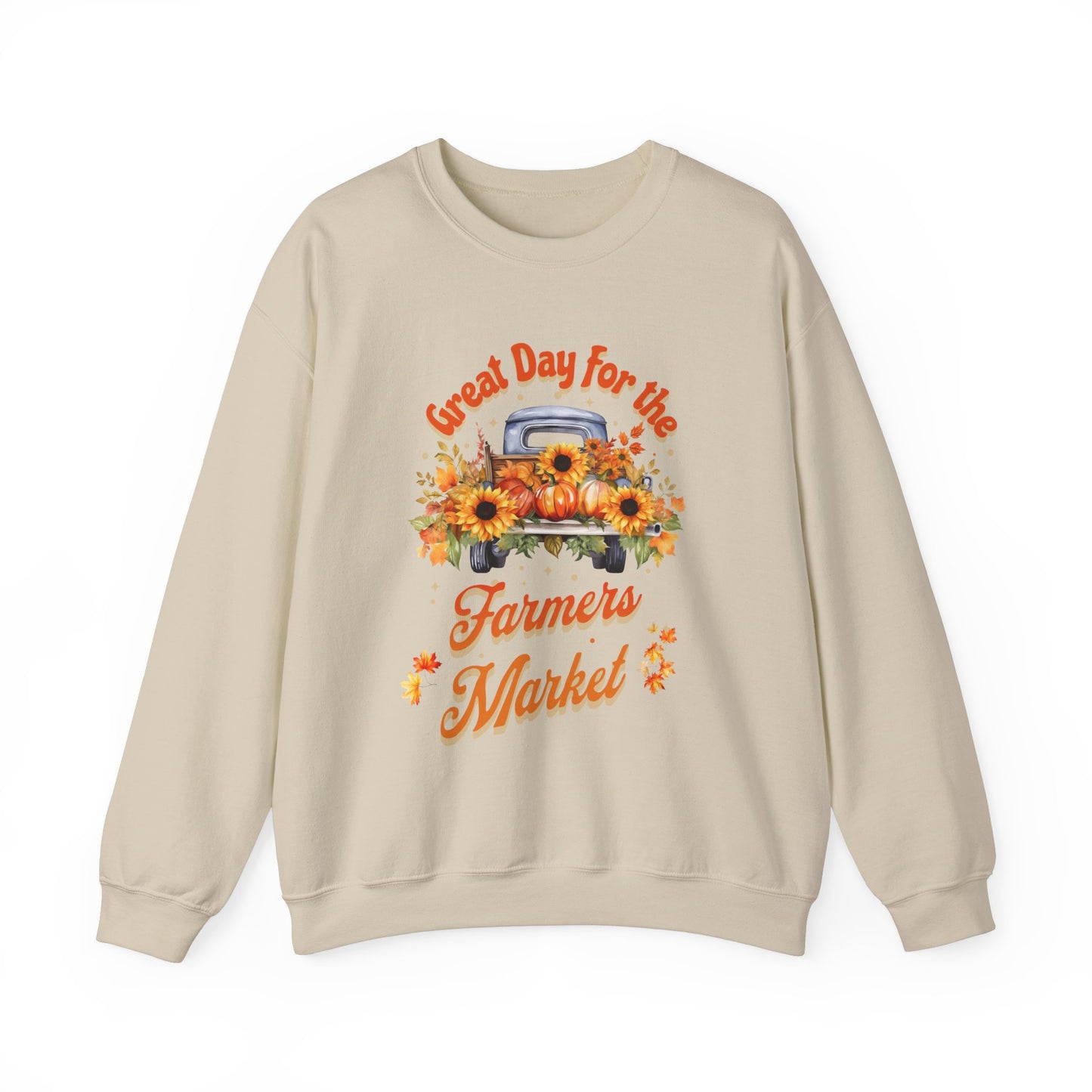 Farmers Market Unisex Heavy Blend™ Crewneck Sweatshirt - Java Good Coffee