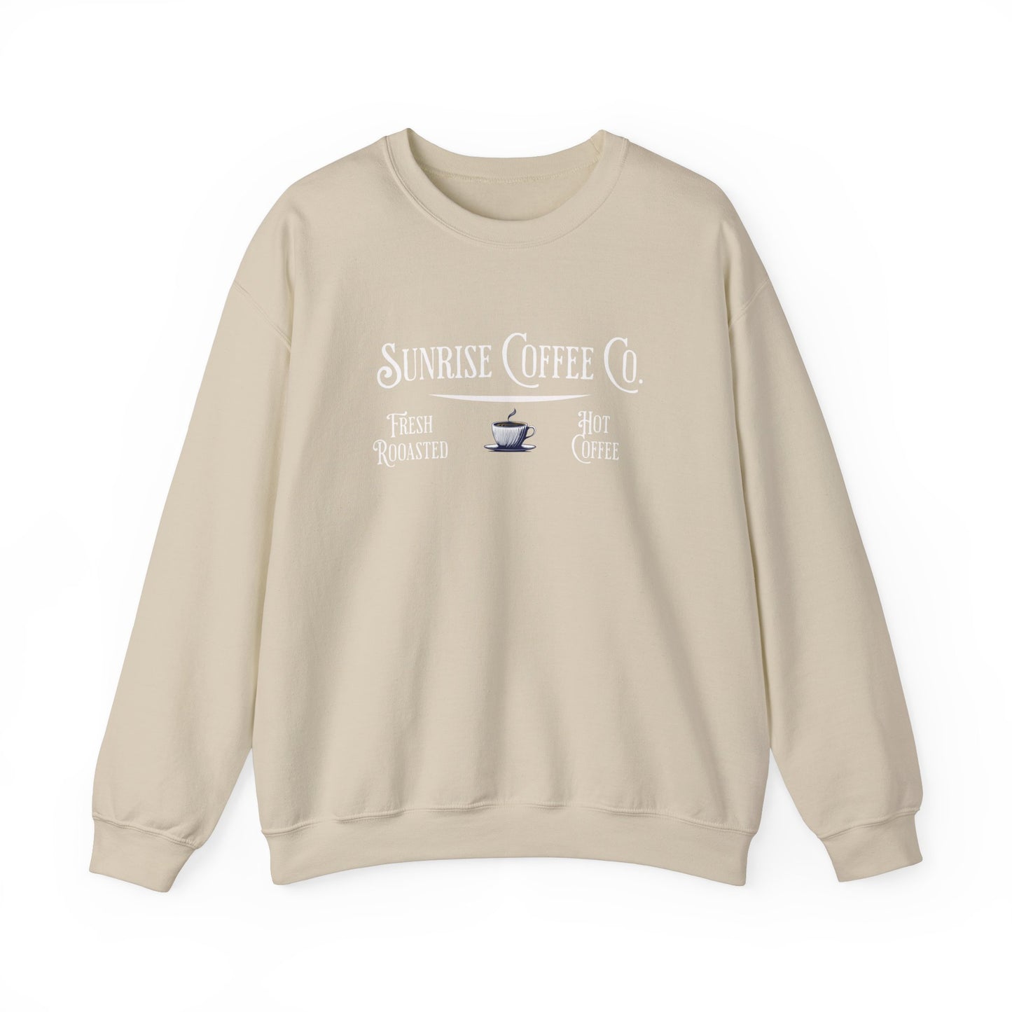 Sunrise Coffee Co. Unisex Heavy Blend™ Crewneck Sweatshirt by Java Good Coffee