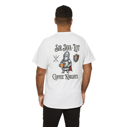 Sir Java-Lot Coffee Knights Unisex Heavy Cotton Tee