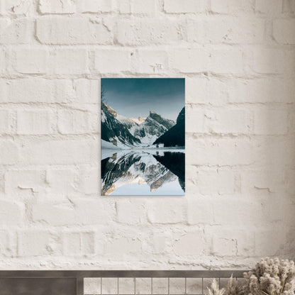 Winter Reflection Canvas Wall Print at Java Good Coffee