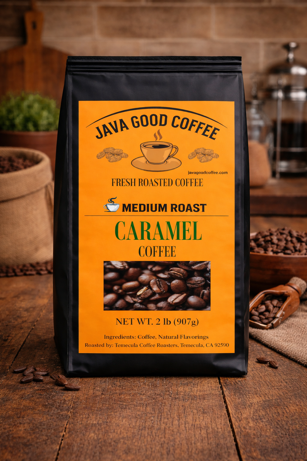 Caramel Flavored Coffee
