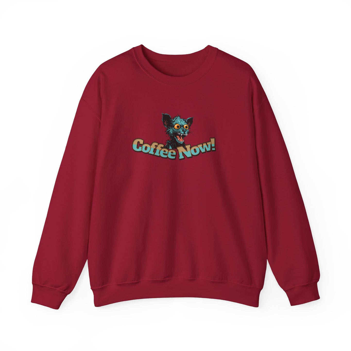 Coffee Now! Unisex Heavy Blend™ Crewneck Sweatshirt - Java Good Coffee