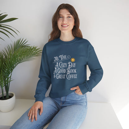 Me Time Unisex Heavy Blend™ Crewneck Sweatshirt