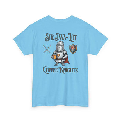 Sir Java-Lot Coffee Knights Unisex Heavy Cotton Tee - Java Good Coffee