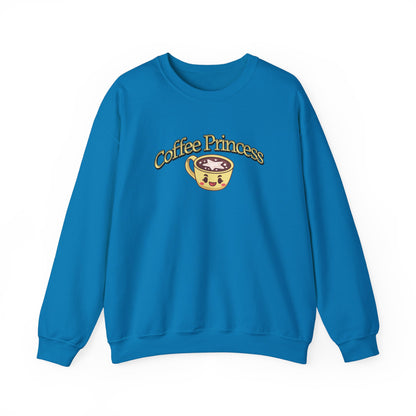 Coffee Princess Unisex Heavy Blend™ Crewneck Sweatshirt - Java Good Coffee