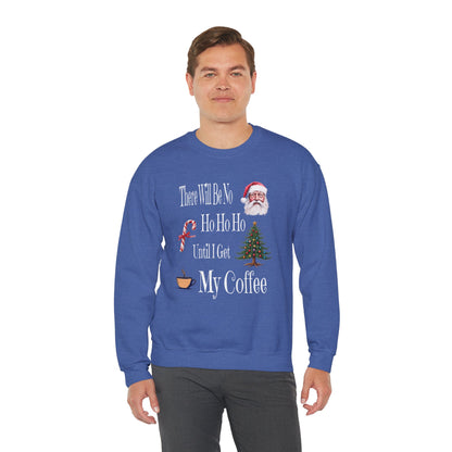 There Will Be No HO HO HO Unisex Heavy Blend™ Crewneck Sweatshirt