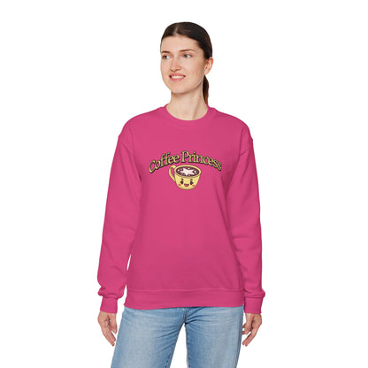 Coffee Princess Unisex Heavy Blend™ Crewneck Sweatshirt