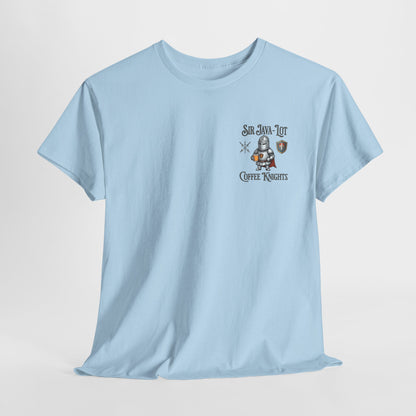 Sir Java-Lot Coffee Knights Unisex Heavy Cotton Tee