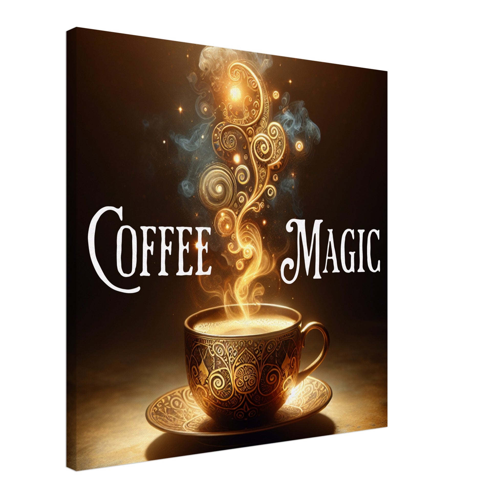 Coffee Magic Canvas Wall Print Java Good Coffee