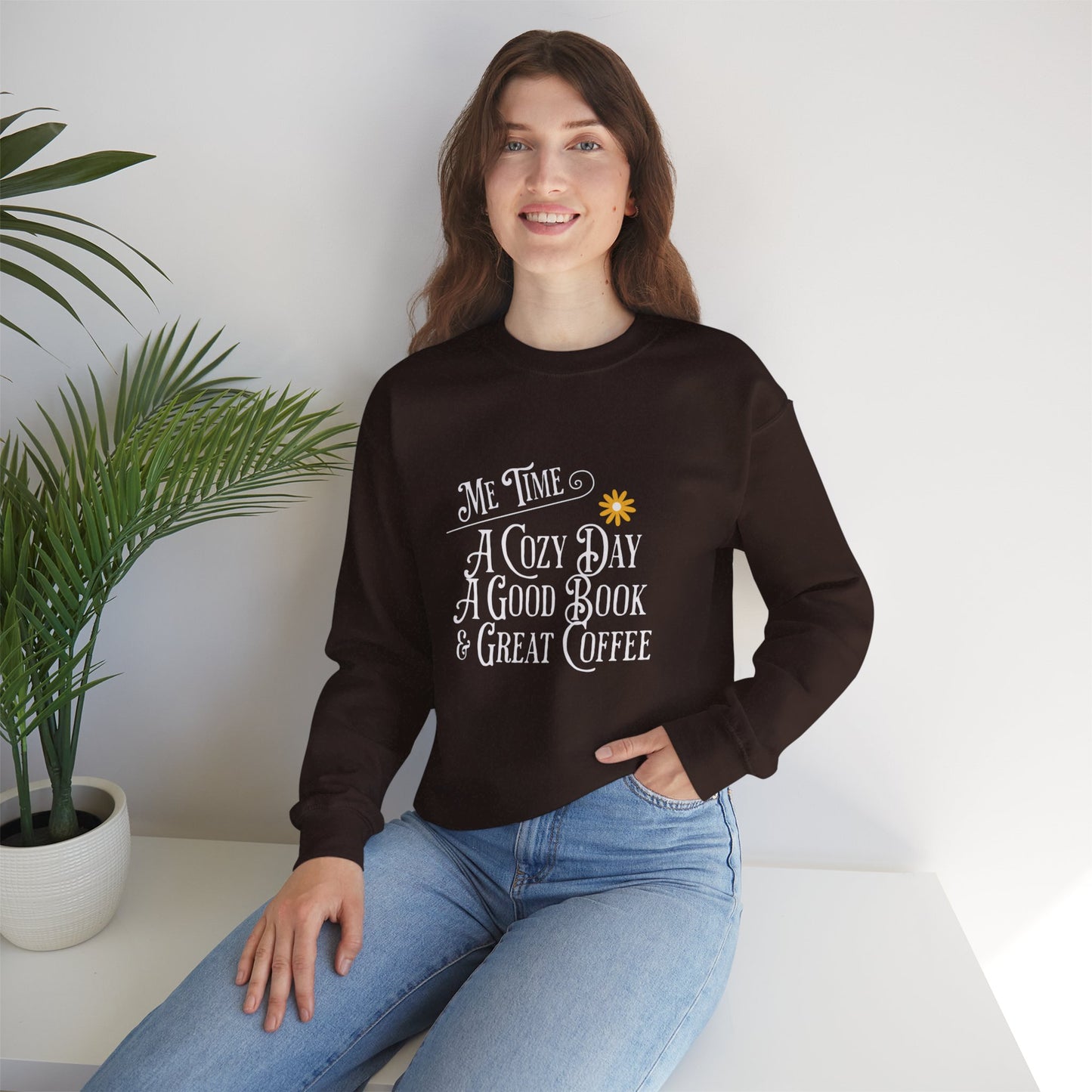 Me Time Unisex Heavy Blend™ Crewneck Sweatshirt