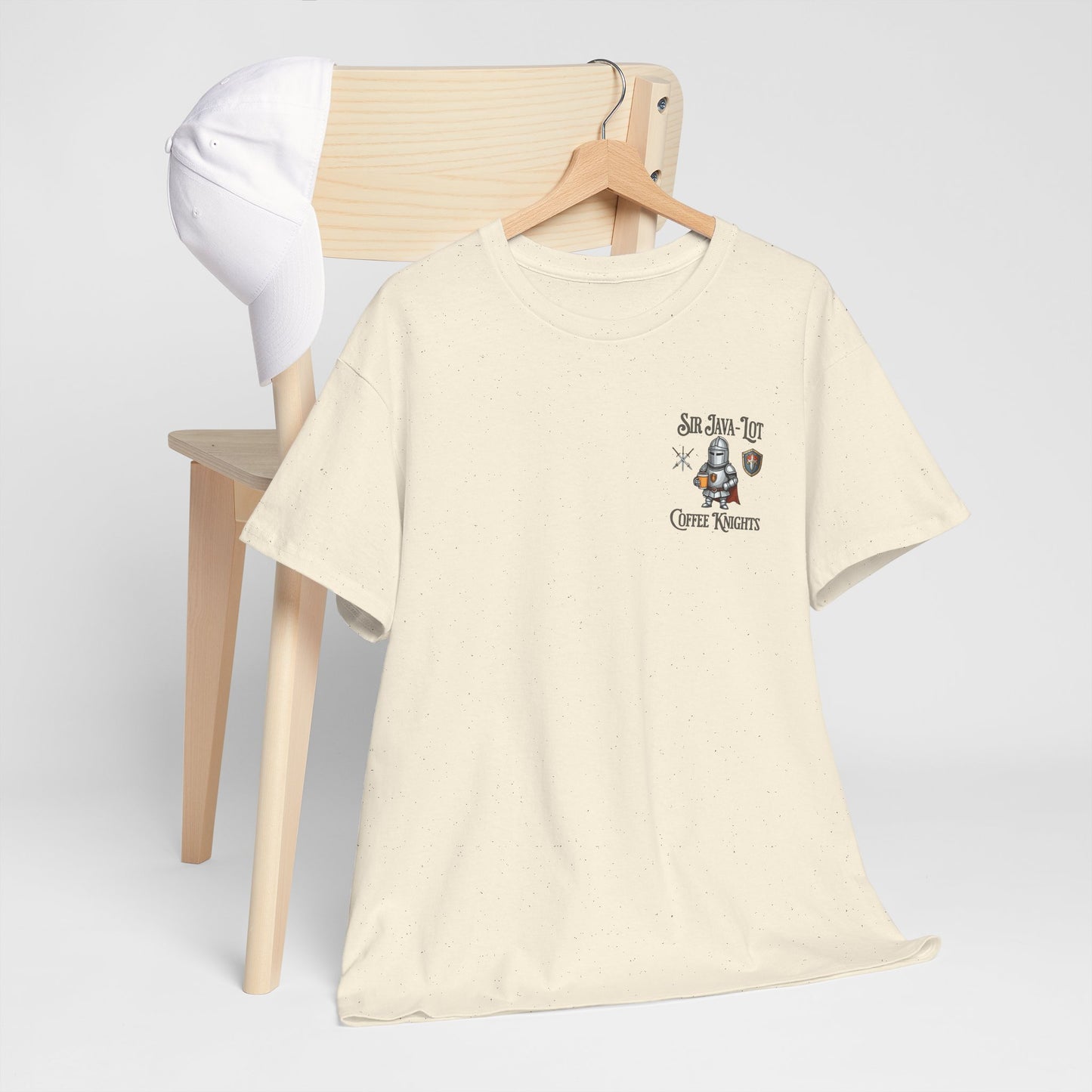 Sir Java-Lot Coffee Knights Unisex Heavy Cotton Tee