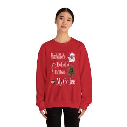 There Will Be No HO HO HO Unisex Heavy Blend™ Crewneck Sweatshirt