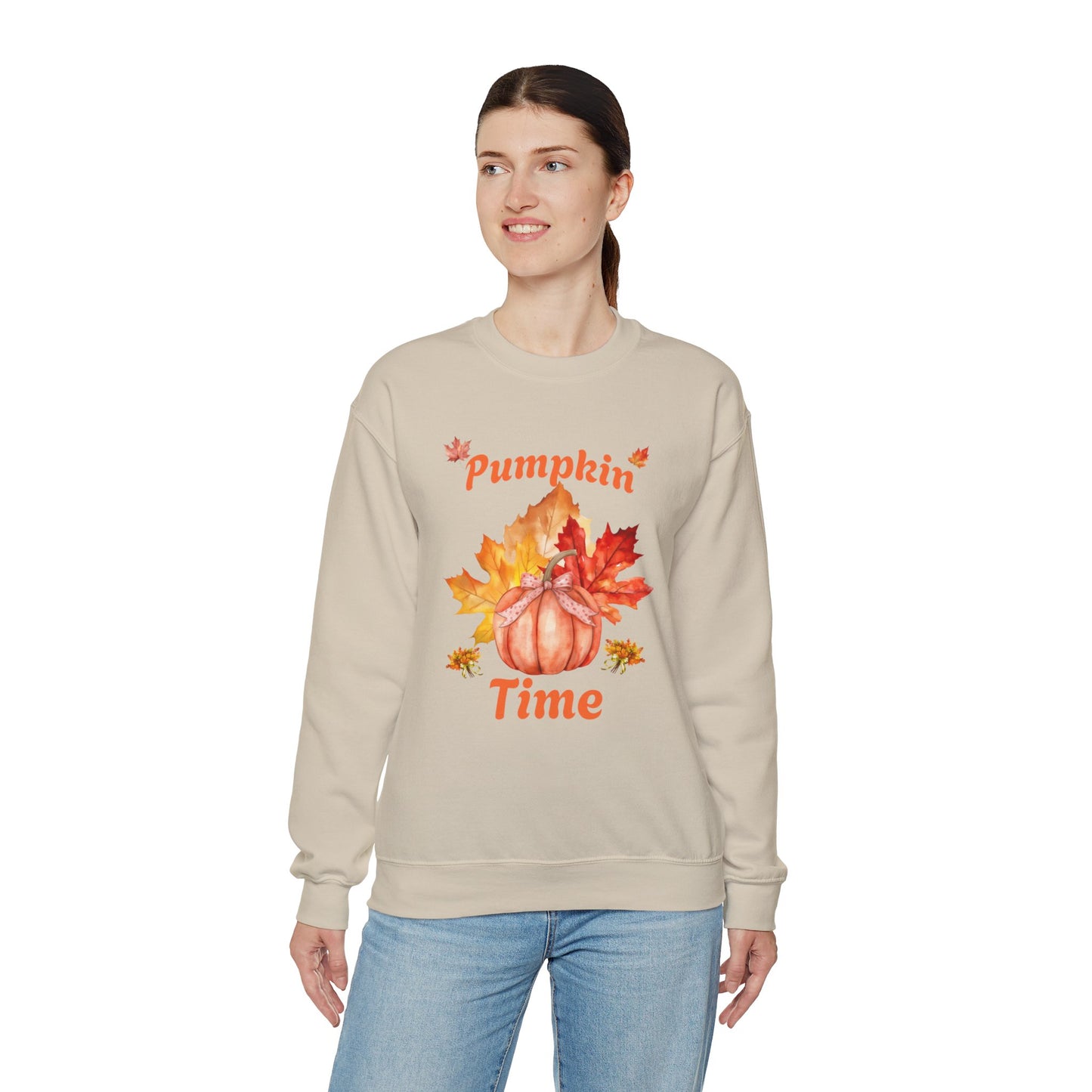 Pumpkin Time Unisex Heavy Blend™ Crewneck Sweatshirt