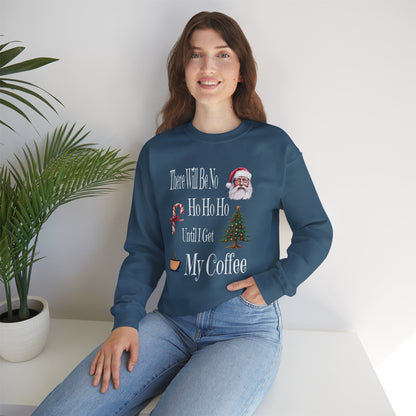 There Will Be No HO HO HO Unisex Heavy Blend™ Crewneck Sweatshirt