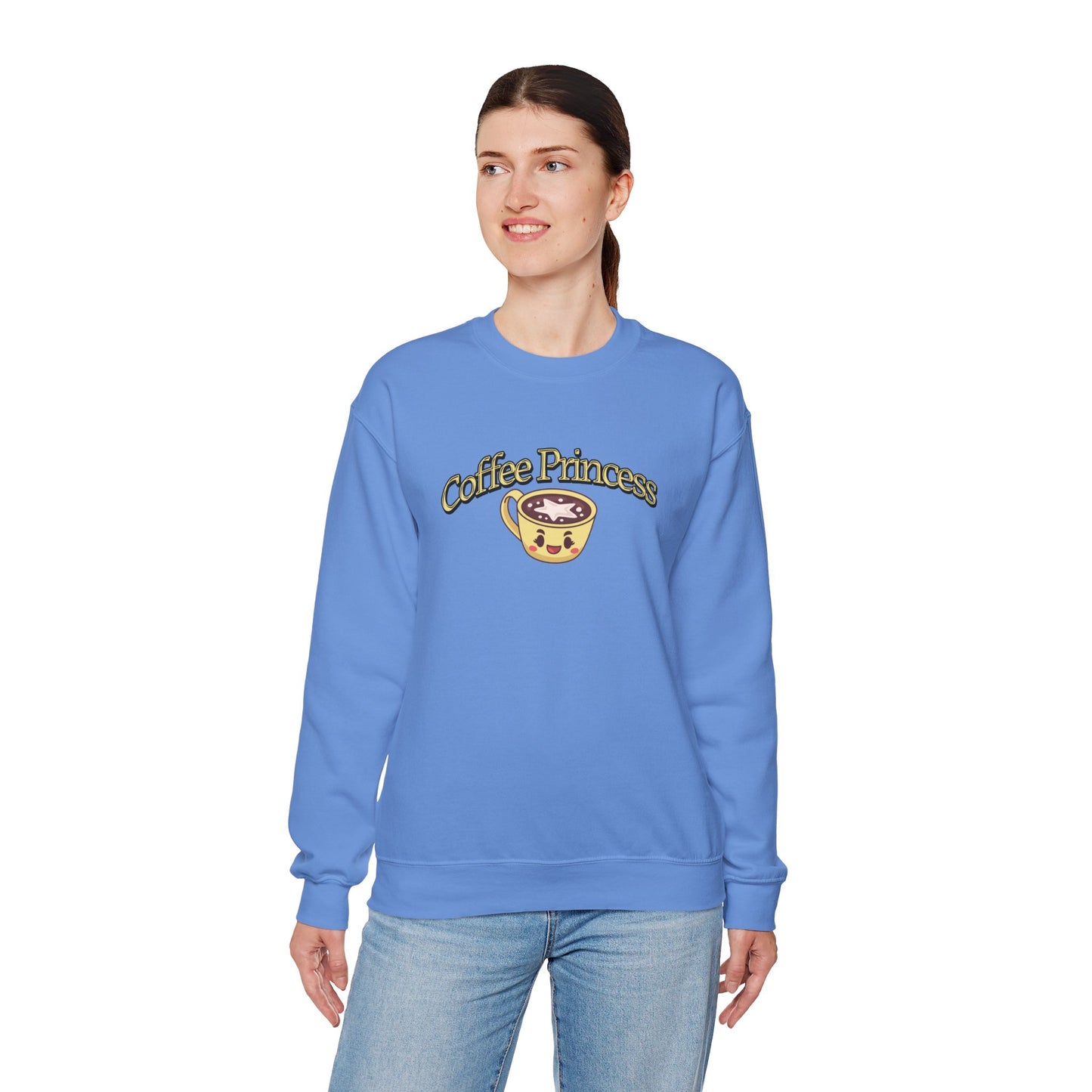 Coffee Princess Unisex Heavy Blend™ Crewneck Sweatshirt