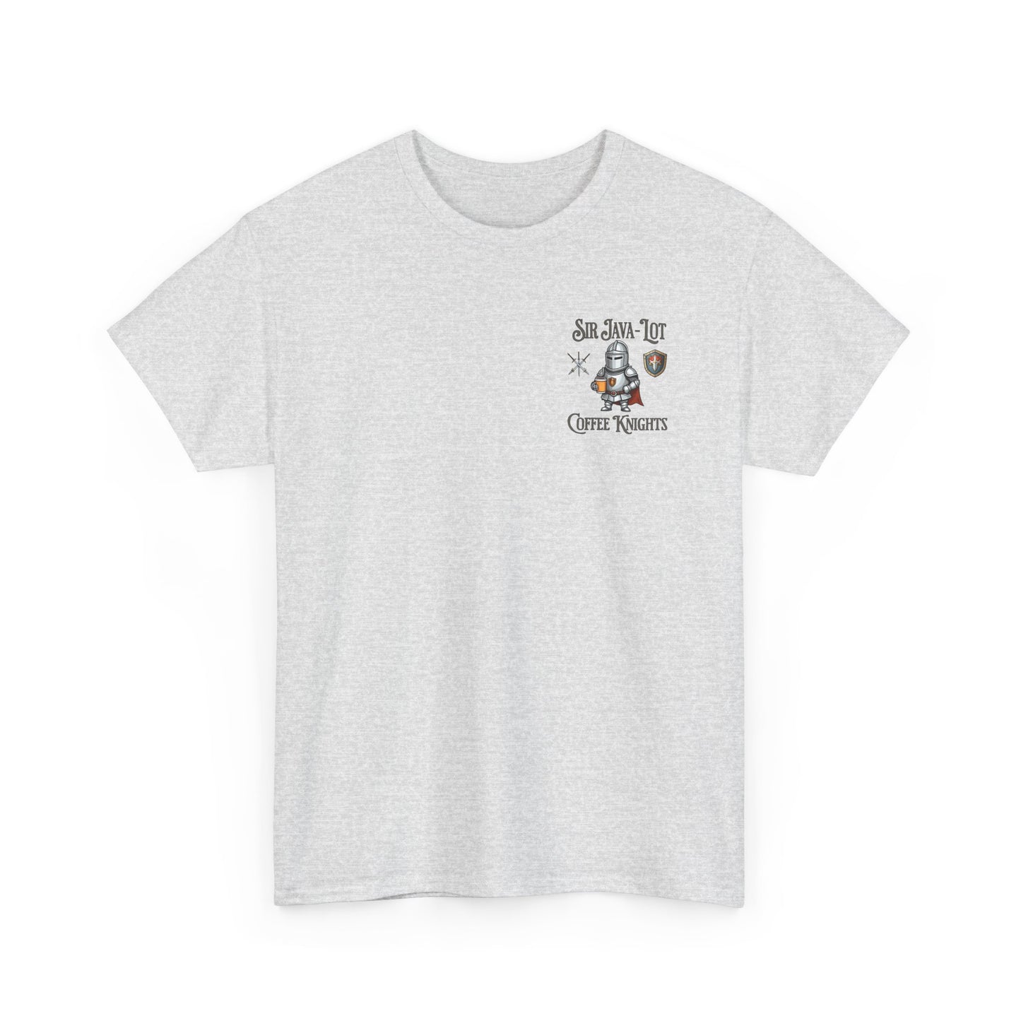 Sir Java-Lot Coffee Knights Unisex Heavy Cotton Tee