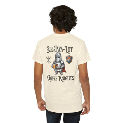 Sir Java-Lot Coffee Knights Unisex Heavy Cotton Tee
