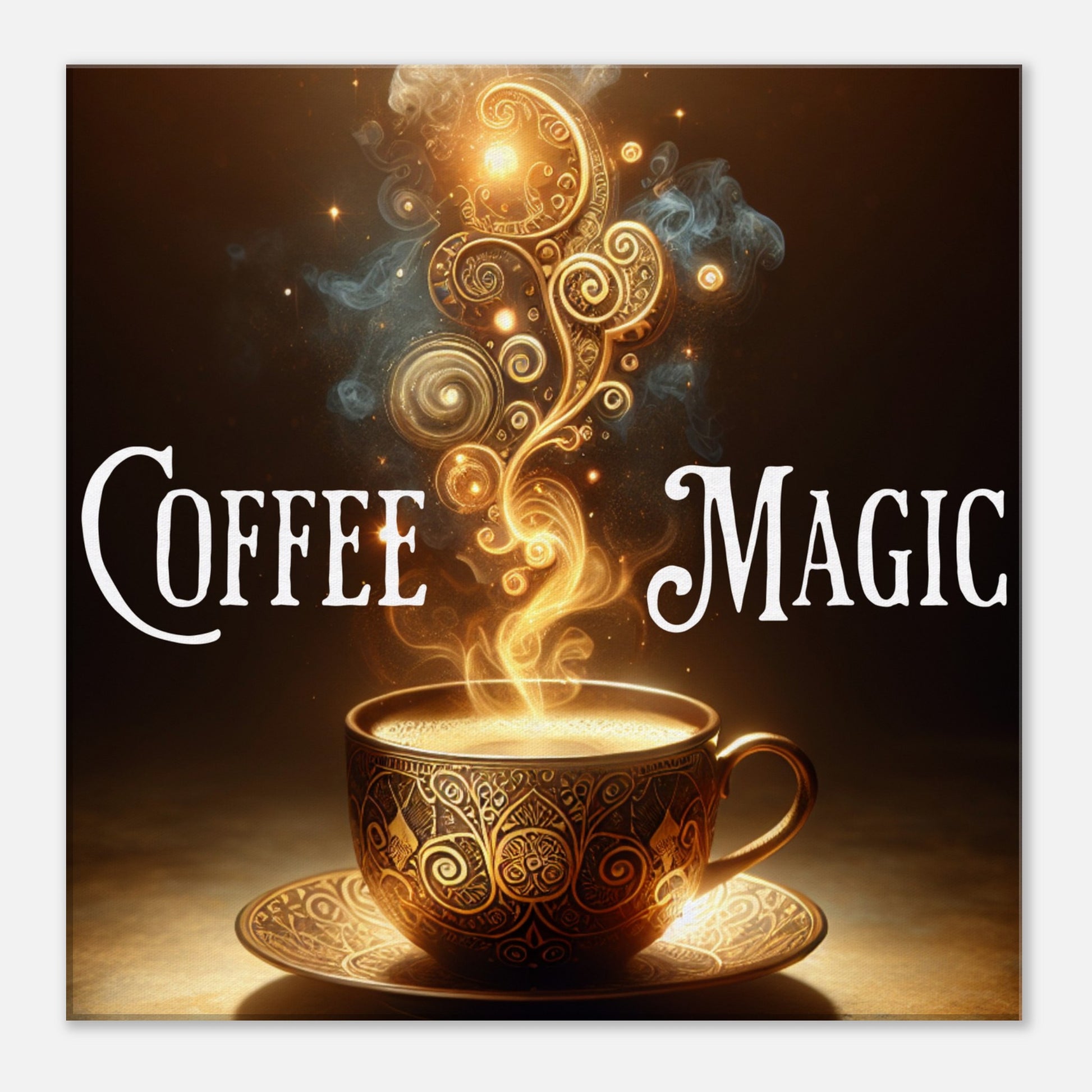 Coffee Magic Canvas Wall Print at Java Good Coffee