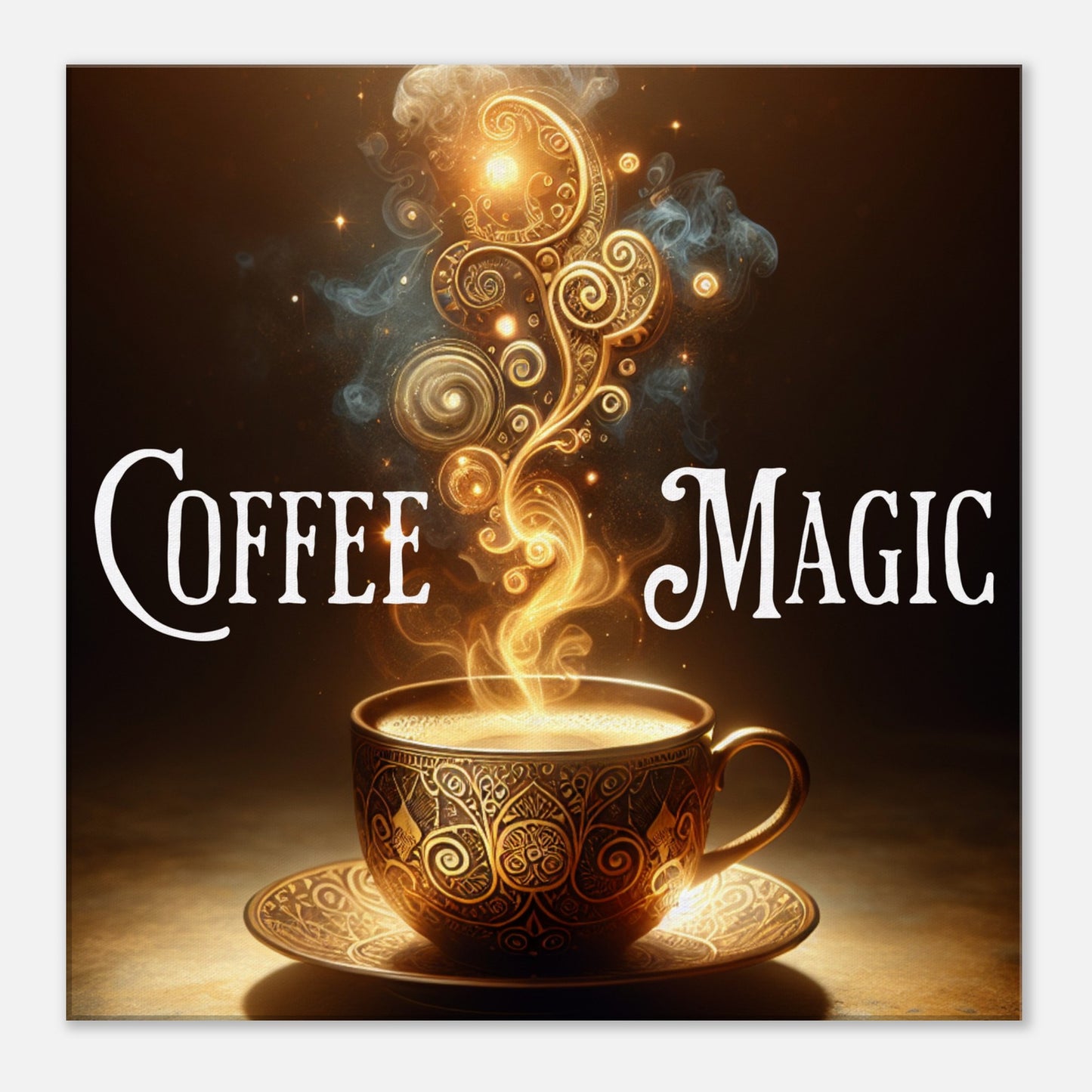 Coffee Magic Canvas Wall Print at Java Good Coffee