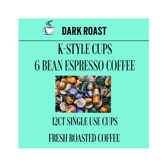 K-Style Cup 6 Bean Espresso Coffee