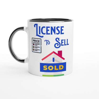 License To Sell 11oz Black Ceramic Mug at Java Good Coffee