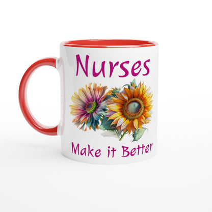 Nurses Make It Bette Red 11oz Ceramic Mug at Java Good Coffee